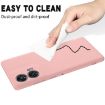 Motorola Edge 50 Fusion Pink Silicone Dropproof Full Coverage Case - 8