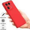 Motorola Edge 50 Ultra Red Silicone Dropproof Full Coverage Case - 2