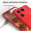 Motorola Edge 50 Ultra Red Silicone Dropproof Full Coverage Case - 4