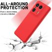 Motorola Edge 50 Ultra Red Silicone Dropproof Full Coverage Case - 5