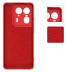 Motorola Edge 50 Ultra Red Silicone Dropproof Full Coverage Case - 6