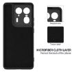Motorola Edge 50 Ultra Black Silicone Dropproof Full Coverage Case - 6