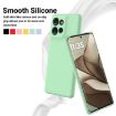 Motorola Edge 50 Green Liquid Silicone Dropproof Full Coverage Case - 3