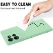 Motorola Edge 50 Green Liquid Silicone Dropproof Full Coverage Case - 8