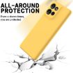 Motorola Edge 50 Yellow Liquid Silicone Dropproof Phone Case Full Coverage - 5