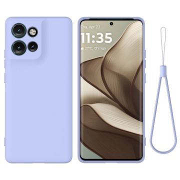 Motorola Edge 50 Neo/Moto S50 Purple Silicone Dropproof Phone Case - 1