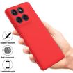Motorola Edge 60s Red Silicone Dropproof Full Coverage Phone Case - 2