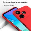 Redmi 13x 4G Red Liquid Silicone Dropproof Full Coverage Phone Case - 4