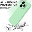 Redmi 13x 4G Green Liquid Silicone Dropproof Full Coverage Case - 5