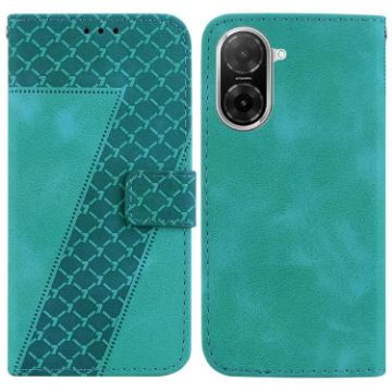 Redmi A5 4G Green Embossed Leather Phone Case 171.7mm - 1