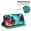 Redmi A5 4G Green Embossed Leather Phone Case 171.7mm - 6