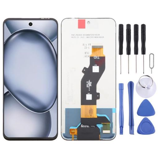 itel A80 OEM LCD Screen with Digitizer Full Assembly Replacement - 1