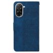 Redmi A5 4G Geometric Embossed Leather Phone Case Blue 171.7mm - 4