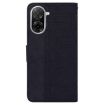 Redmi A5 4G Geometric Embossed Leather Phone Case Black 171.7mm - 4