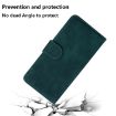 Redmi A5 4G Green Flip Leather Phone Case - Skin Feel, Pure Color - 7