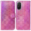 Redmi A5 4G Pink Leather Phone Case with Magnetic Buckle - 171.7mm - 1