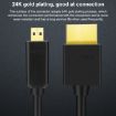 4K UHD HDMI to Micro HDMI Cable 18Gbps, 1m Length (Black) - 6