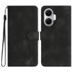 Redmi Turbo 4 Pro/Poco F7 Heart Pattern Leather Phone Case Black - 1