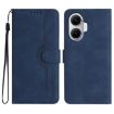 Redmi Turbo 4 Pro/Poco F7 Heart Pattern Leather Case - Royal Blue - 1