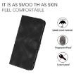 Redmi Turbo 4 Pro/Poco F7 Black Leather Line Pattern Phone Case - 5
