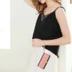 Redmi Turbo 4 Pro/Poco F7 Pink Leather Phone Case with Hand Strap - 8