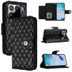 Xiaomi 15S Pro 5G Flip Leather Phone Case with Lanyard - Black - 1