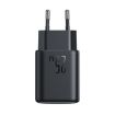 JOYROOM JR-TCF13 25W Dual USB & Type-C Charger, EU Plug, Black - 2