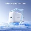 JOYROOM JR-TCF20 PD20W USB-C Charger, EU Plug, White - 4