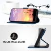 Redmi Turbo 4 Pro/Poco F7 Elephant Head Leather Case with Lanyard Blue - 4