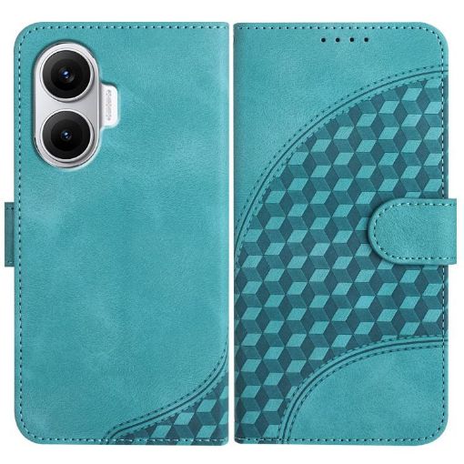 Redmi Turbo 4 Pro/Poco F7 Elephant Embossed Leather Case with Lanyard - 1