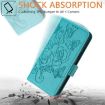 Ulefone Note 14 Light Blue Embossed Rose RFID Anti-theft Leather Case - 6