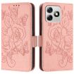 Ulefone Note 18 Ultra Pink Embossed Rose RFID Anti-theft Leather Case - 2