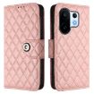 Vivo S30 Pro Mini Coral Pink Flip Leather Case with Lanyard - 2