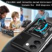 Xiaomi Poco X7 Pro 5G Case - Sliding Camera Cover TPU Hybrid PC Silver - 7