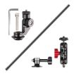 Bicycle Handlebar Holder Pea Clip Adapter with 50cm Rod Set - 1