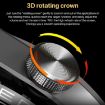 Red 1.3" Silicone Band Smart Watch IP68 Waterproof with Bluetooth Call - 6