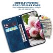 Redmi A5 4G Blue Butterfly Rose Embossed Leather Phone Case 171.7mm - 5