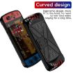 SUBOR Q900 TPU Game Console Protective Case with Holder - Black - 5
