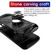 SUBOR Q900 TPU Game Console Protective Case with Holder - Black - 8