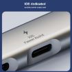 5 in 2 Multi-function HUB Adapter, USB-C/Type-C + 8 Pin, Grey - 7