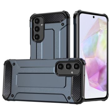 Samsung Galaxy A35 Magic Armor TPU + PC Case - Navy Blue - 1