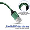 USB-A to Dual 3.5mm Audio Adapter Cable, 3m, Green - 4