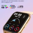 CY12 Smart Watch, 1.9" IPS Screen, Voice Calls, Health Monitoring, Silver - 5