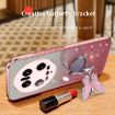 Xiaomi 14 Ultra Sierra Blue Glitter Butterfly Holder TPU Case - 6