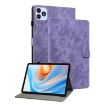 itel VistaTab 30 Purple Tiger Pattern Flip Leather Tablet Case - 1
