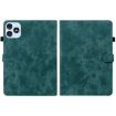 itel VistaTab 30 Dark Green Tiger Pattern Flip Leather Tablet Case - 2