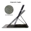 Samsung Galaxy Tab A 9.7 T550 T555 Tiger Flip Leather Case Grey - 6