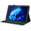 itel Pad One 10.1 Green Leather Tablet Case - Butterfly Flower Embossed - 4