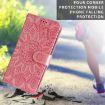 Redmi Turbo 4 Pro/Poco F7 Sunflower Embossed Leather Case Rose Gold - 7