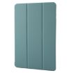 OnePlus Pad 2 Tri-fold Silicone Leather Case - Dark Green Tablet Cover - 2